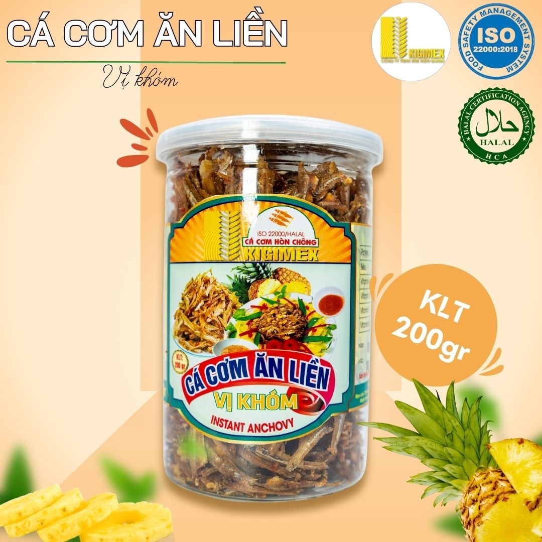Cá cơn ăn liền - vị khóm